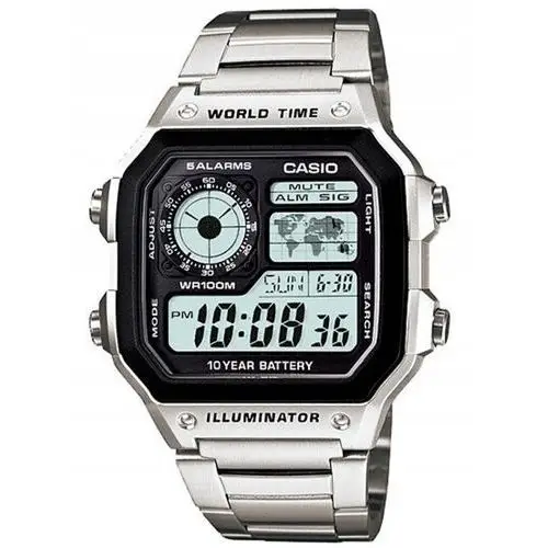 Zegarek Męski Casio AE-1200WHD-1A (zd159a) Box