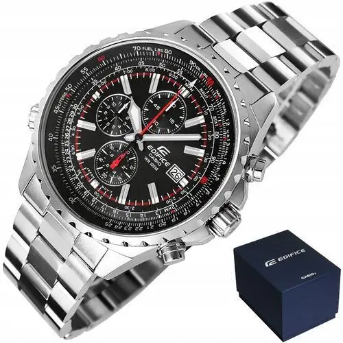 Zegarek Męski Casio Edifice WR100 Datownik Logarytm Neobrite Box