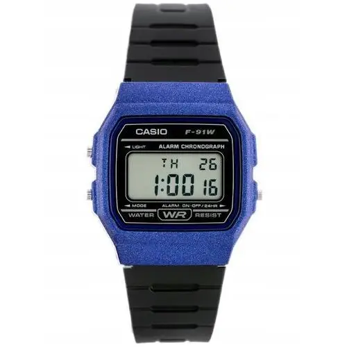 Zegarek Męski Casio F-91WM-2ADF (zd102e) Box Grawer