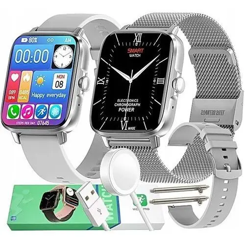 Zegarek Smartwatch Damski Indukcja Rozmowy Ekg Pl