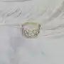 Złoty pierścionek z kwiatkami pr.585 Sklep